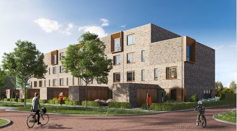 Te Koop: Foto Woonhuis aan de Boerenzwaluw 4-laagse waterwoning 12 in Arnhem