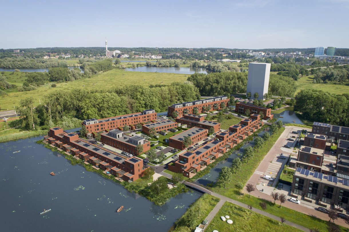 Te Koop: Foto Woonhuis aan de Spits - hoekwoning 57 in Arnhem