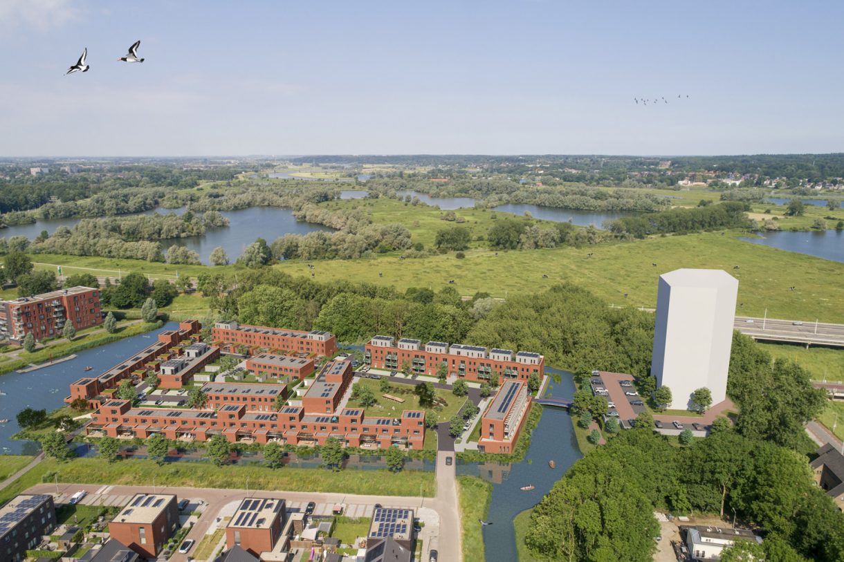 Te Koop: Foto Woonhuis aan de Spits - hoekwoning 57 in Arnhem