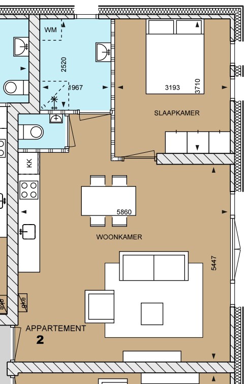 Te Koop: Foto Appartement aan de Tuinappartement Mooieweg 11 Arnhem 2 in Arnhem